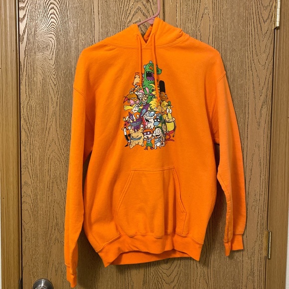 orange nickelodeon hoodie